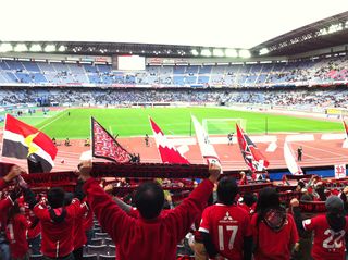 日産スタジアム アウェー横浜Ｆ・マリノス戦 （Jリーグ第32節）