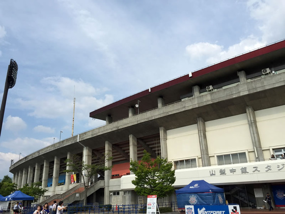 2015 Jリーグ 1stステージ 第8節 山梨中銀スタジアム アウェー ヴァンフォーレ甲府戦