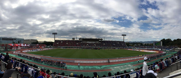 2015 Jリーグ 2ndステージ 第14節 万博記念公園陸上競技場 アウェー ガンバ大阪戦